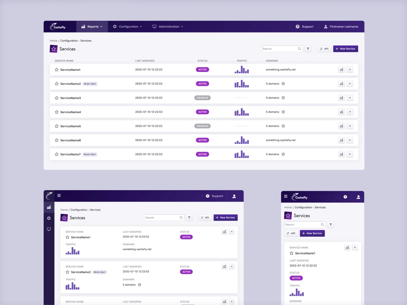 Cachefly CDN - User Portal