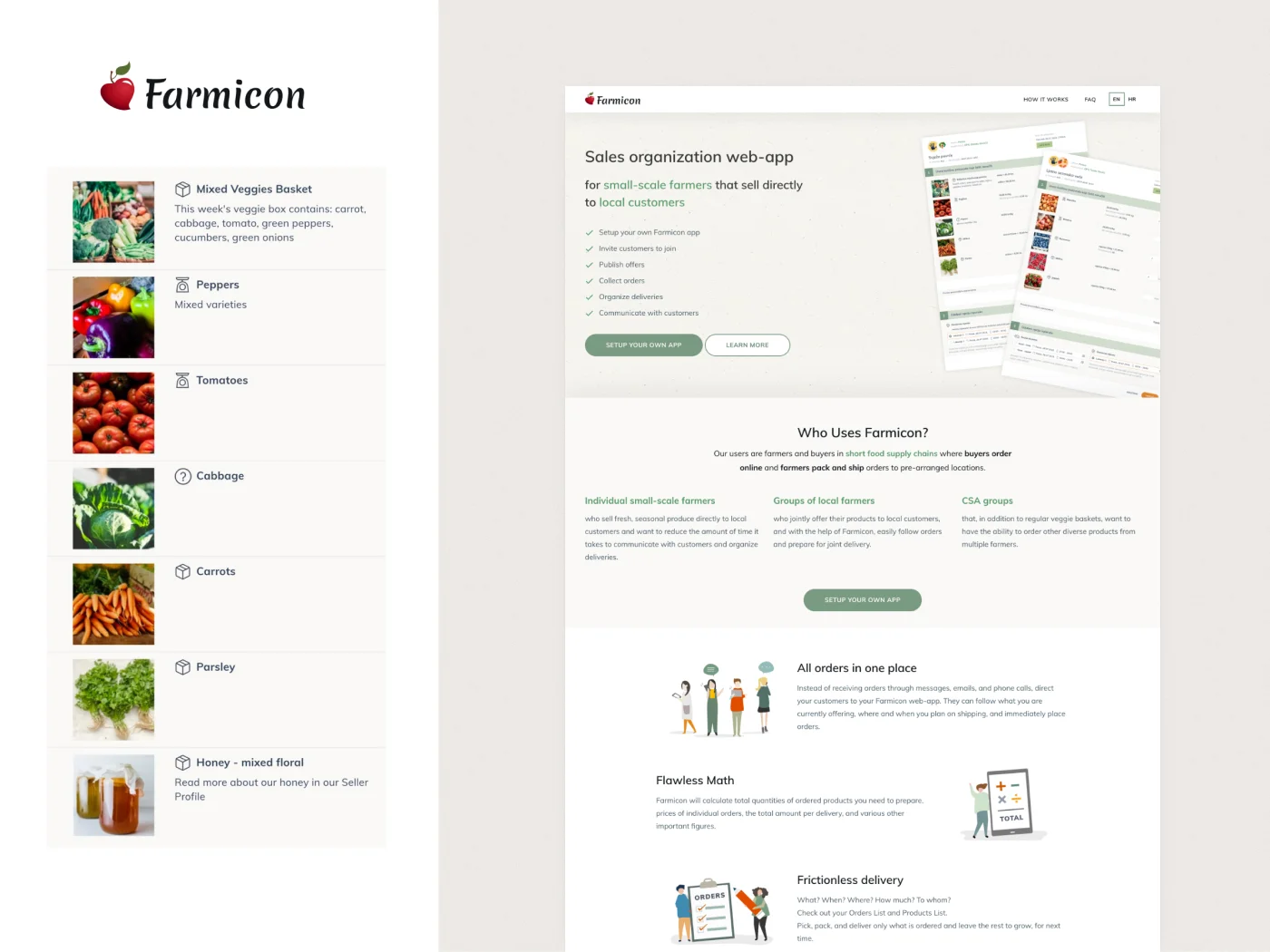 Farmicon - Local Food Software