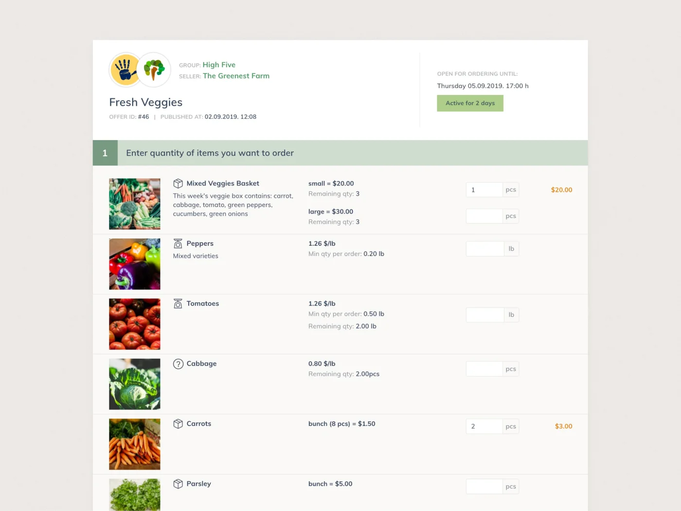 Farmicon - Local Food Software